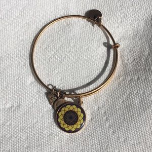 Alex and Ani sunflower bracelet
